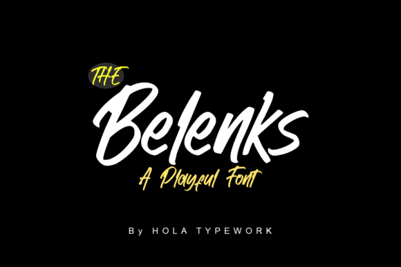 Belenks: A Playful Brushed Handwritten Font for Social Media and Brand Campaigns