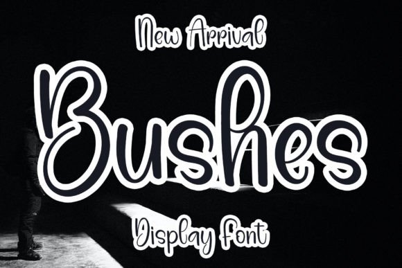 Bushes Font: Elegance in Handwritten Design