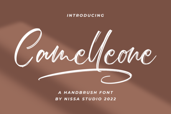Camelleone: A Bold Script Font That Elevates Small Business Branding