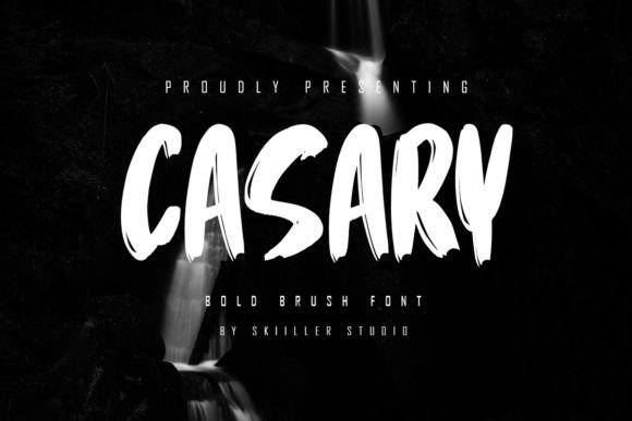 Casary: A Modern Brushed Handwritten Font for Makers