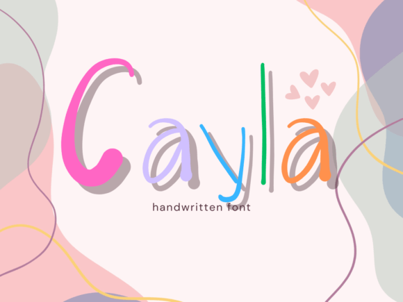 Cayla: A Handwritten Font That Elevates Social Media and Brand Visuals