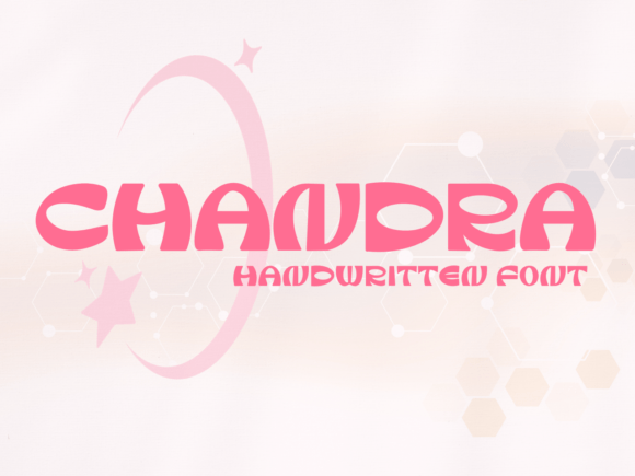Chandra: A Bold Serif Font for Elegant Wedding Invitations and Handmade Product Design