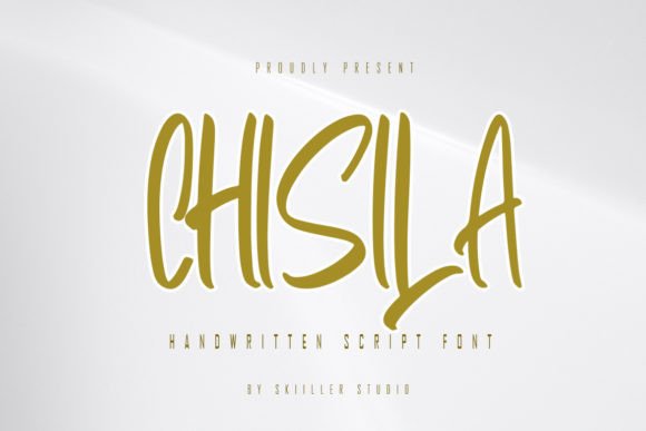 Chisila: A Modern Script Handwritten Font for Bold Branding