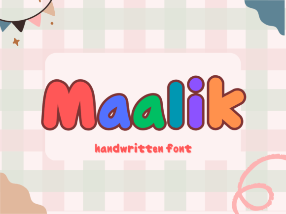 Maalika: A Bold Handwritten Font That Elevates Maker Designs