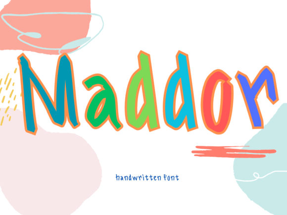Maddor: A Quirky Handwritten Font for Modern Web Design