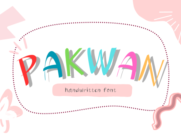 Pakwan: A Unique Script Handwritten Font for Crafters and Makers