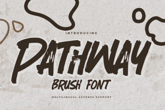 Pathway: A Brushed Display Font for Urban Branding