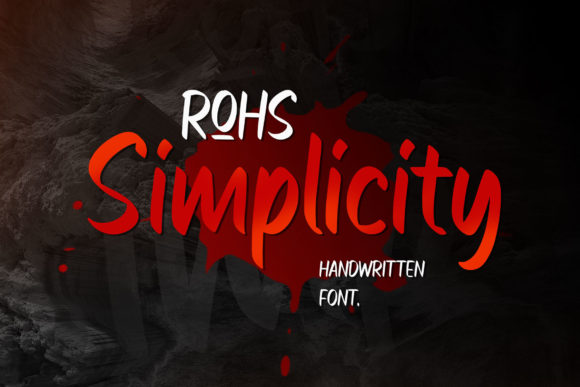 Rohs Simplicity: A Neat Script Handwritten Font Review