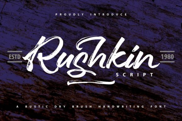 Rushkin: A Brushed Handwritten Font That Elevates Campaign Visuals