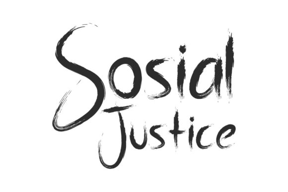 Sosial Justice: A Horror Brushed Display Font for Brands