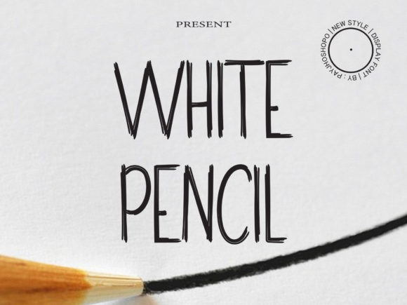 White Pencil: A Brushed Handwritten Font for Marketers
