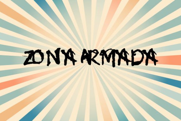 Zona Armada: A Decorative Font That Elevates Creative Branding